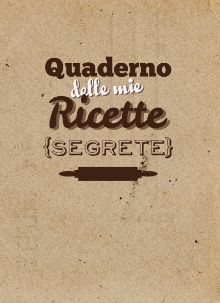 Ricettario A5 quaderno delle mie ricette segrete RIA501, Paper-O